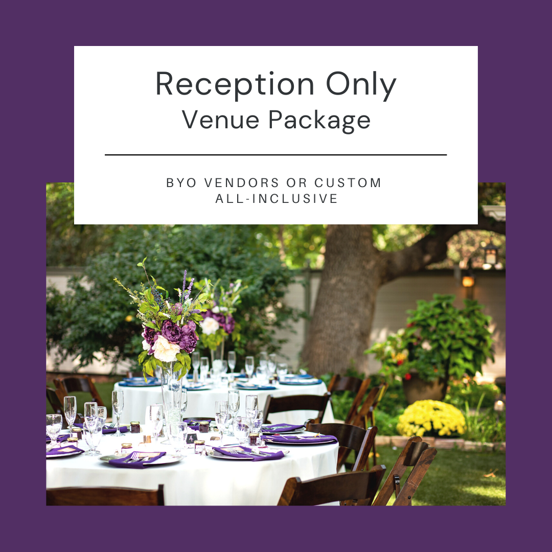 Reception Only Venue Package Tile